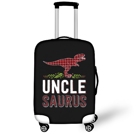 Uncle Saurus T Rex Bufallo Plaid Matching Family Luggage Covers