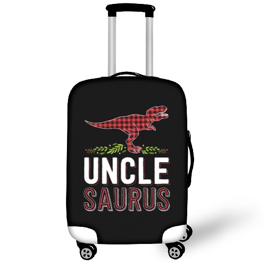 Uncle Saurus T Rex Bufallo Plaid Matching Family Luggage Covers