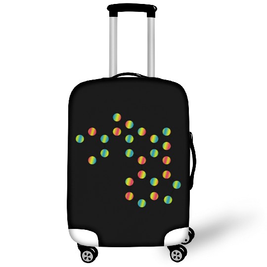 LSD Chemistry Structure Colorful Luggage Covers