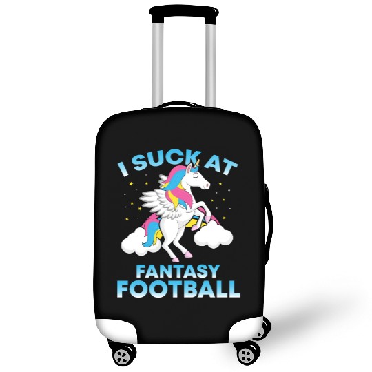 I Suck At Fantasy Football Funny Football Lover Luggage Covers