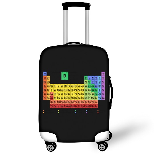 Periodic Table Elements Chemistry Luggage Covers