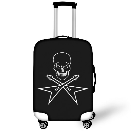 Heavy Metal Skull Luggage Covers