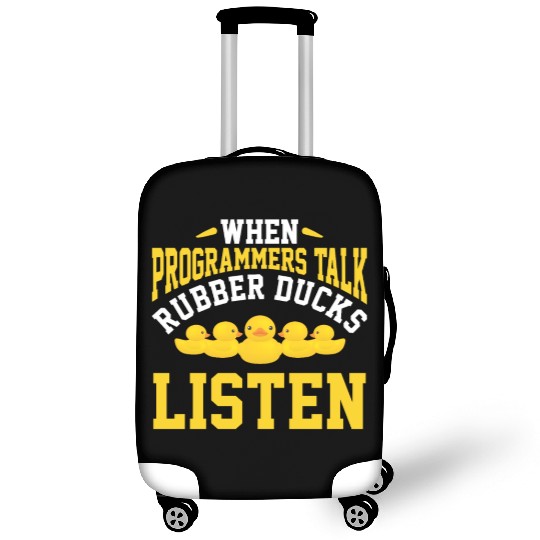 Computer Science Programmer Developer Rubber Duck Luggage Covers