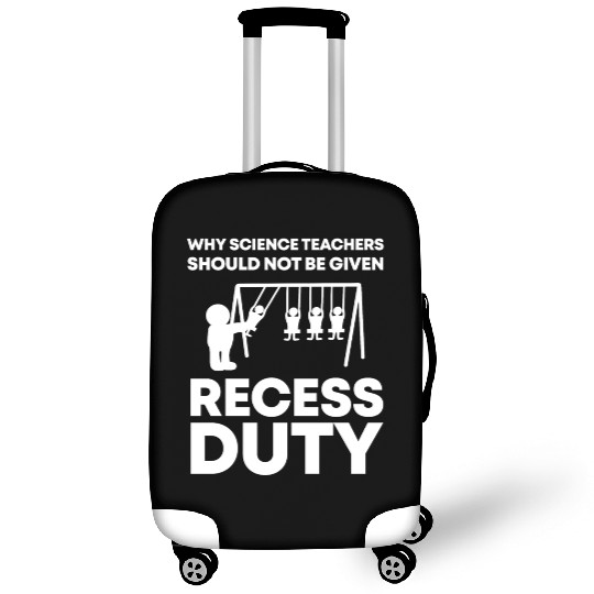 Funny Science Teacher Physics Student Luggage Covers