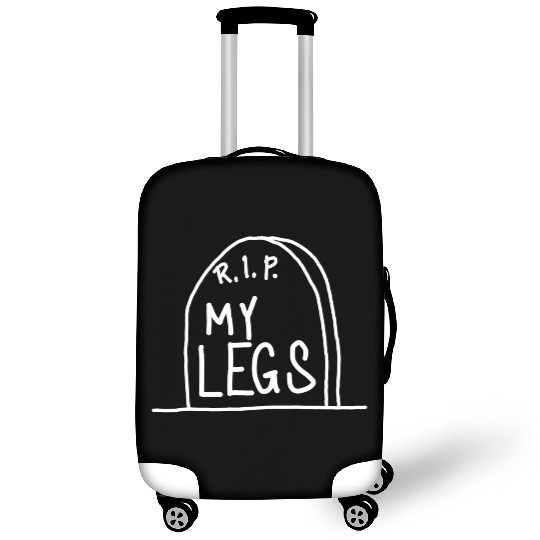 Gravestone RIP My legs gym Luggage Covers