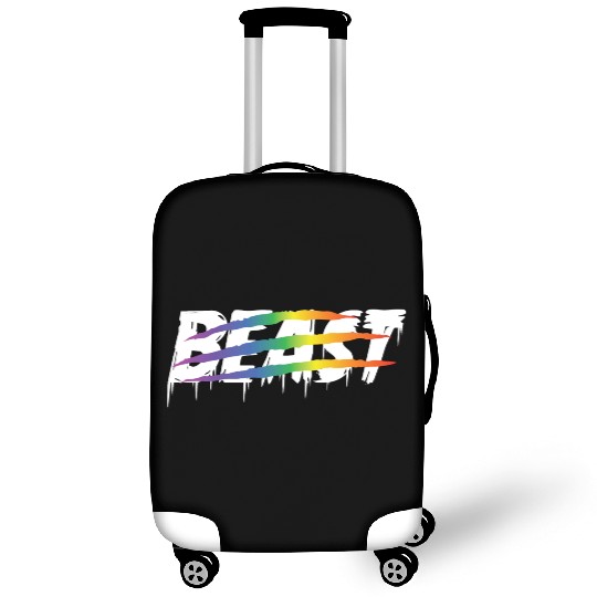 Matching Lesbian Couple Beauty & Beast Part1 Luggage Covers