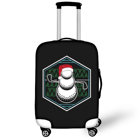 Golf Snowman, snow golf, golf Luggage Covers