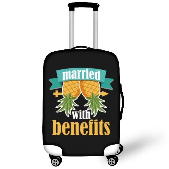 Pineapple Swinger Cheating Couple Swinging sx Luggage Covers