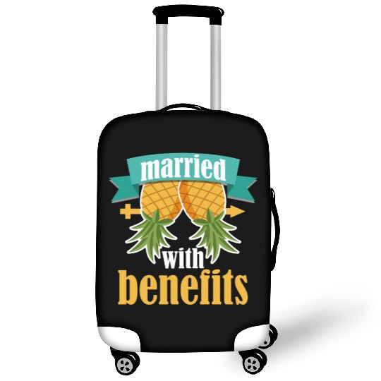 Pineapple Swinger Cheating Couple Swinging sx Luggage Covers