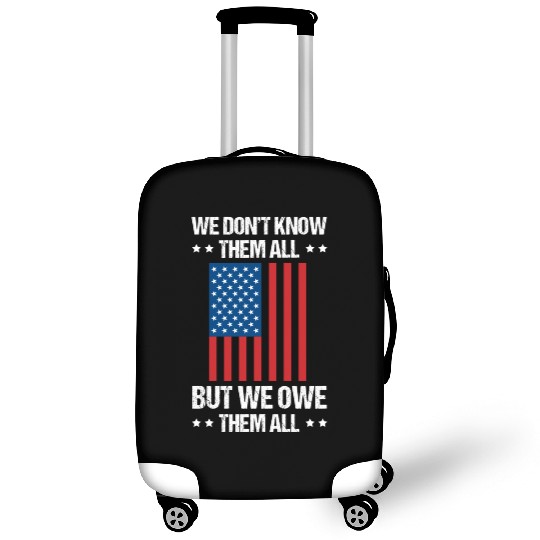 Memorial Day Veterans Day USA U.S. Army America Mi Luggage Covers