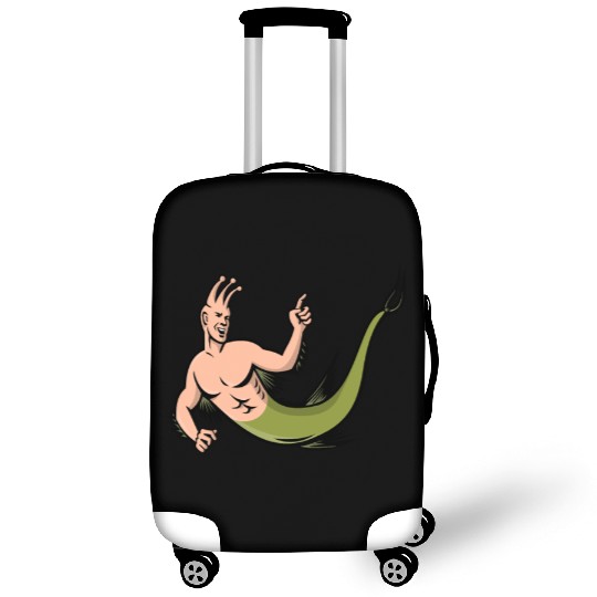Sea Monkey Pointing Mascot Luggage Covers