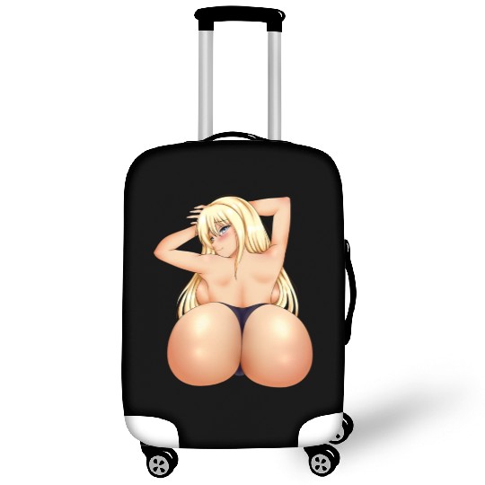 hen Manga Anime Waifu japanese sexy Girl Ahegao Luggage Covers