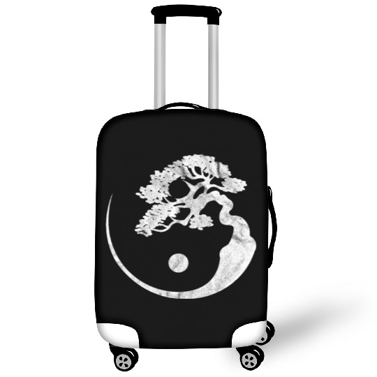 Bonsai Tree Yin Yang Vintage Luggage Covers