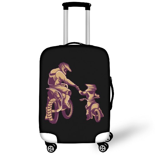 Title: Motocross Dirt Bike Fathers Day Luggage Covers