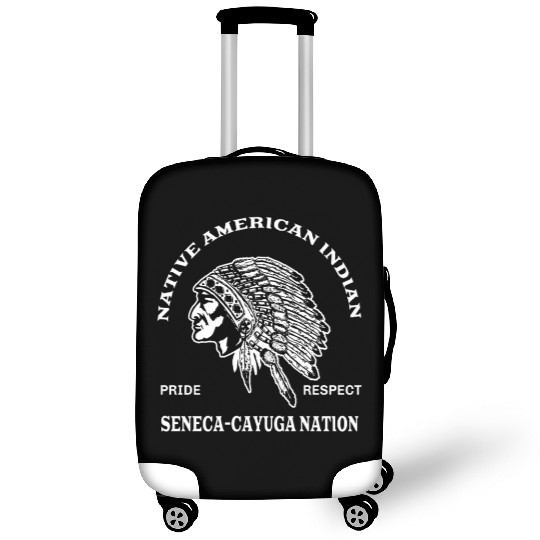 Seneca cayuga nation native american inspired gift Luggage Covers