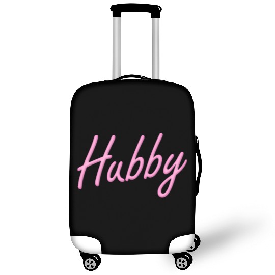 Hubby Neon - Pink Luggage Covers