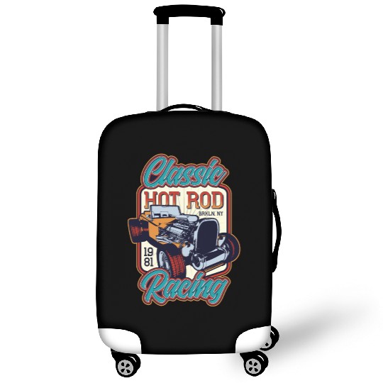 Classic Hot Rod Racing Luggage Covers