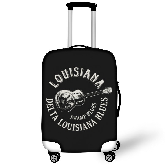 Louisiana Delta Blues Swamp Blues Guitar Luggage Covers