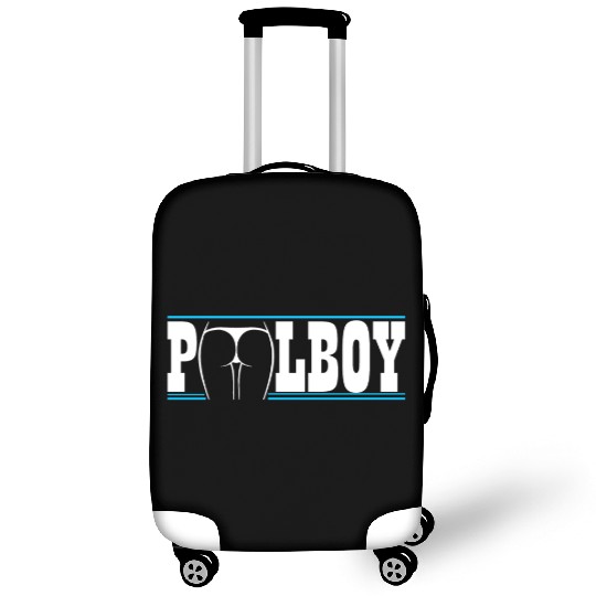 Poolboy Pool Boy, Swimming Pool - Lifeguard gift Luggage Covers