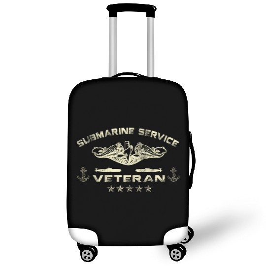 Vintage US Navy Submarine Service Veteran Luggage Covers