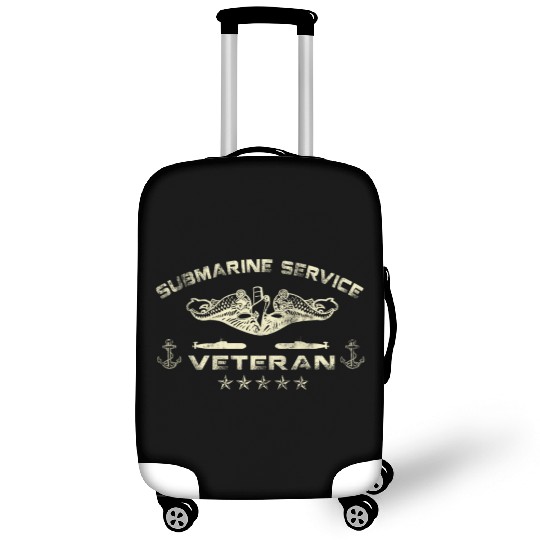 Vintage US Navy Submarine Service Veteran Luggage Covers