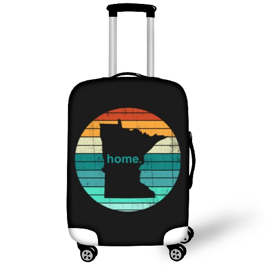 Unique Vintage Retro Style Home State Minnesota - Luggage Covers