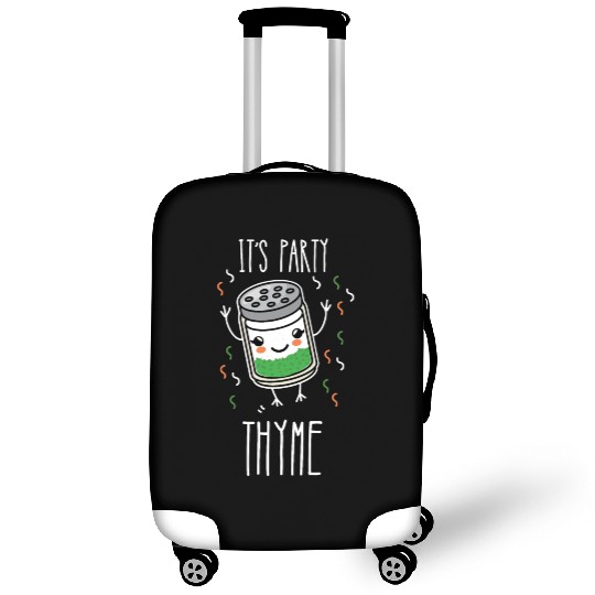It's Party Thyme Herb Pun Luggage Covers
