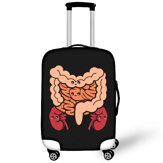 Cute Human Anatomy Body Parts Organs Gift Luggage Covers