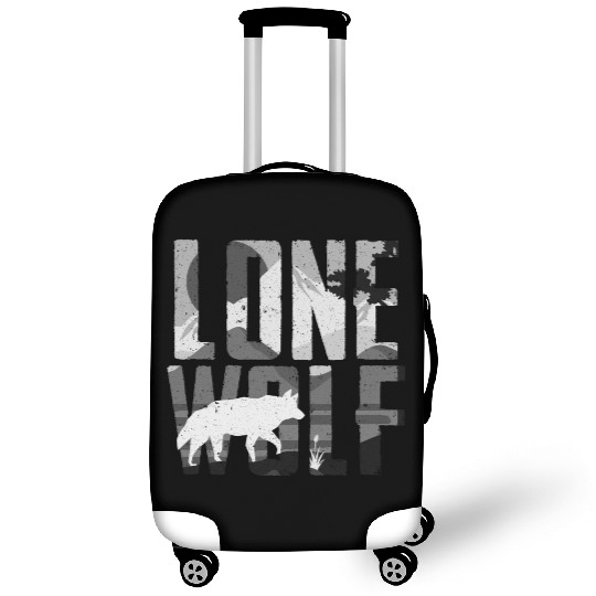 Lone Wolf Gift Luggage Covers