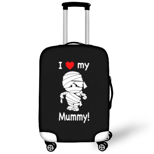 I Love My Mummy kids Thanksgiving Luggage Covers Thankful