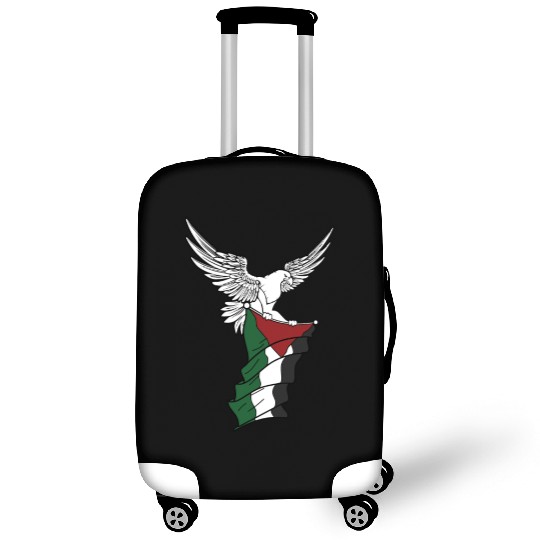 Free Palestine Palestinian Flag Bird Eagle Palesti Luggage Covers