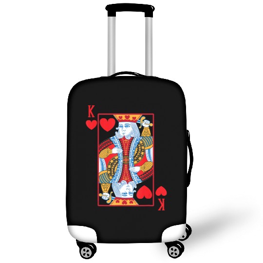 Halloween Playing Card Costume KING OF HEARTS Luggage Covers