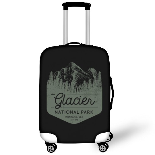 Glacier National Park Hiking Montana Luggage Covers