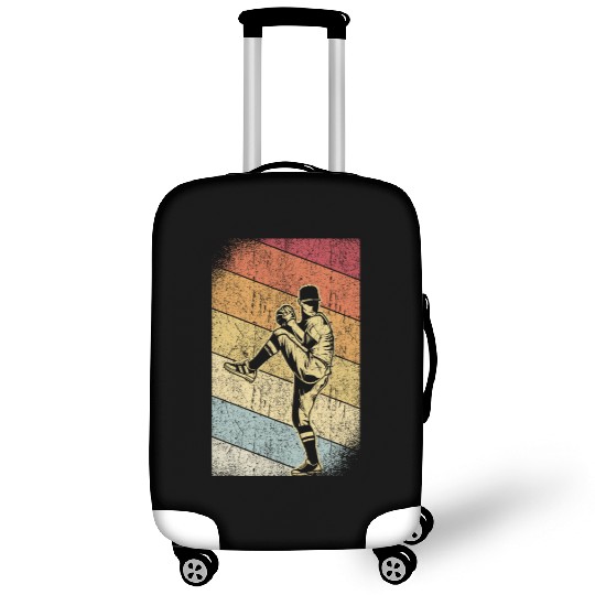 Vintage Baseball Luggage Covers