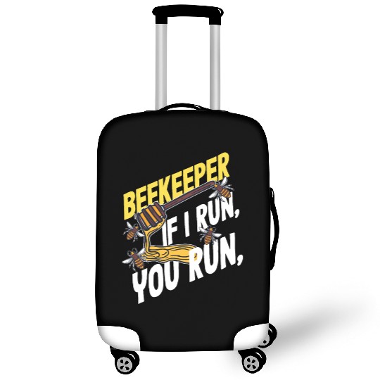 Beekeeper If I Run You Run Honey Bee Luggage Covers