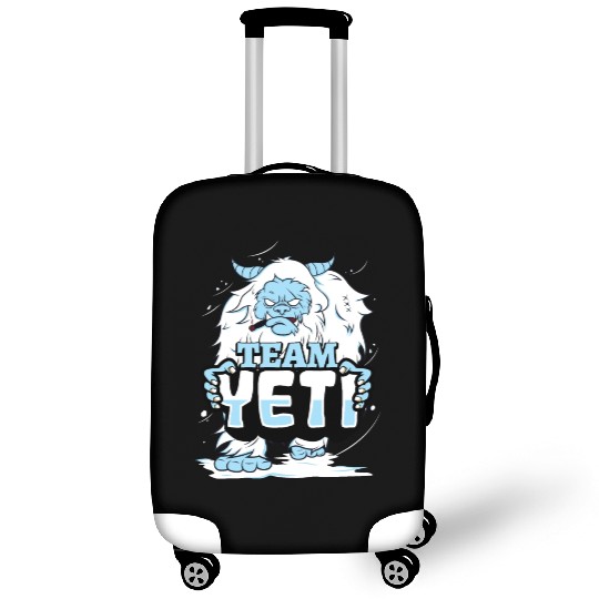 Yeti Abominable Snowman Mythological Creatures Luggage Covers