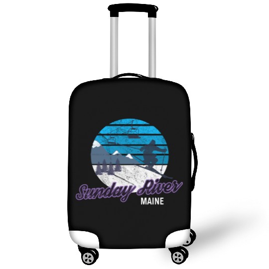 Sunday River Newry Maine New England Ski Snowboard Luggage Covers