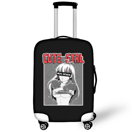 hen Otaku Manga Anime Girl Waifu Material Luggage Covers