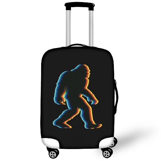 Surrealistic Sasquatch Vintage Luggage Covers