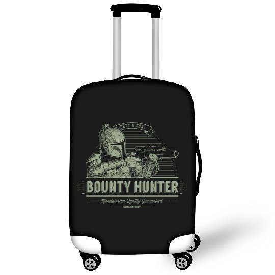 Boba Fett and son Bounty hunter Luggage Covers