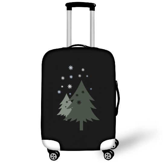 winter wonderland Luggage Covers