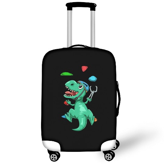 Funny T-Rex Bouldering and Rock Climbing Gift Luggage Covers