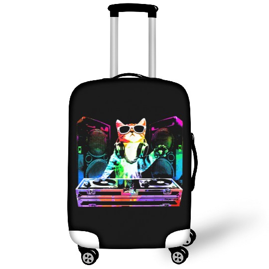 HOUSE CAT New DJ Cat Kitty Luggage Covers