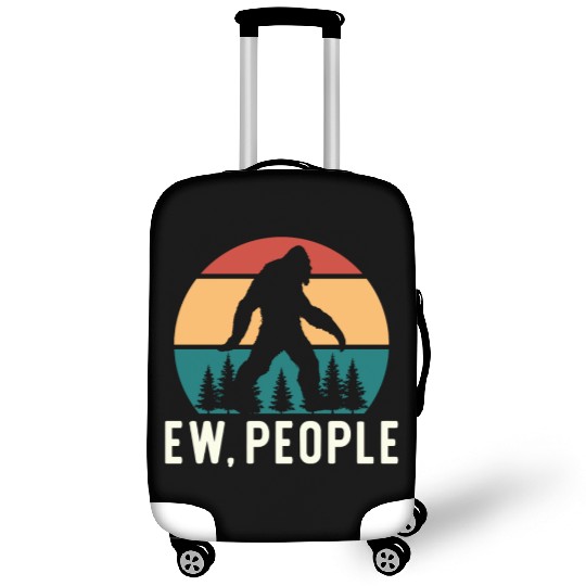 Bigfoot Ew People Sasquatch Gift Luggage Covers