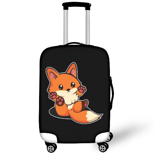 Baby Fluffy Nature Fox Lover Gift Luggage Covers