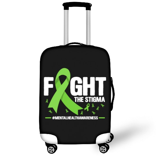 Fight The Stigma Mental Health Awareness Luggage Covers