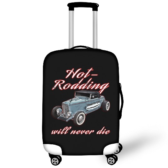Hot Rodding Will Never Die Rat Hot Rod Hi Boy High Luggage Covers