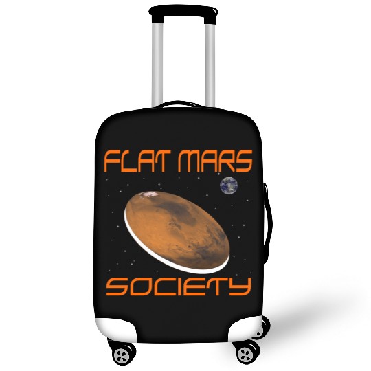 Flat Mars Society Luggage Covers