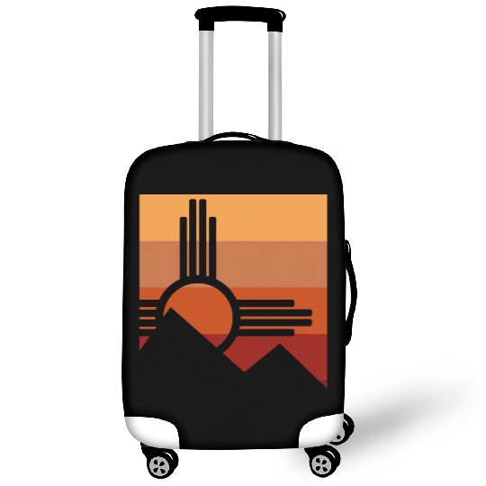 Zia Sun New Mexico Zia Mountains Luggage Covers