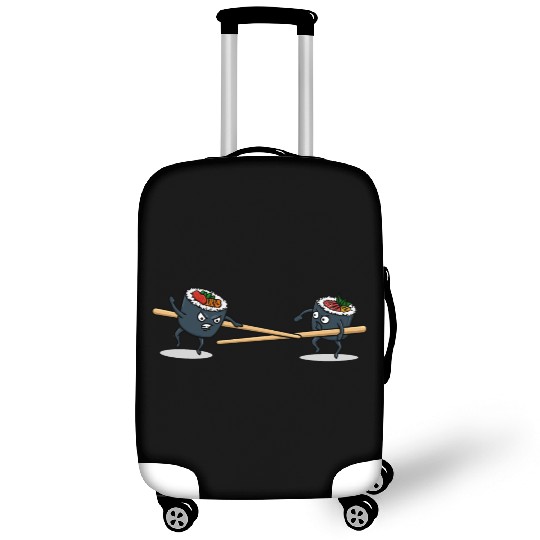 Japanese Cuisine Rice Sushi Meal Sticks Luggage Covers